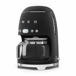Smeg Cafetera de Goteo 50's Style Negro Mate DCF02BLMEU