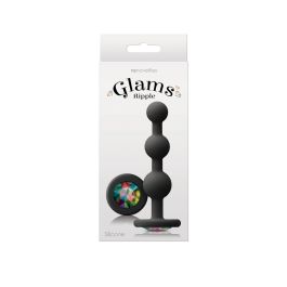 Plug Anal NS Novelties Glams Negro (9 cm)