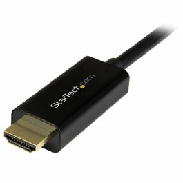 Cable DisplayPort a HDMI Startech DP2HDMM2MB (2 m) Negro Cable DisplayPort a HDMI Startech DP2HDMM2MB (2 m) Negro