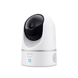 Eufy E220 Cámara de Seguridad IP Interior 2K con Auto-seguimiento IA, Giro 360°, Inclinación, Visión Nocturna y Audio Bidireccional. Compatible Alexa, Google HomeKit. Precio: 55.50000049. SKU: B12DJM8ATX