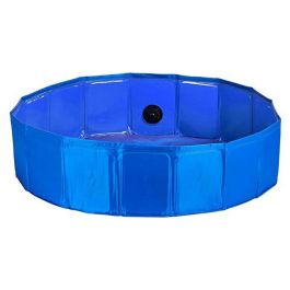 Mascow Piscina para Perro de Poliéster 80x20 cm, Antideslizante, Plegable con Válvula de Vaciado, Azul (6 Unidades) Precio: 92.50000001. SKU: S3609765