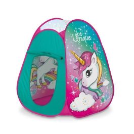 Mondo Tienda emergente Unicornio para Niños, Interior/Exterior, Fibra Vidrio, Poliéster, Decoración Doble Cara, 85x83x100cm, Incluye Bolsa Mondo Tienda emergente Unicornio para Niños, Interior/Exterior, Fibra Vidrio, Poliéster, Decoración Doble Cara, 85x83x100cm, Incluye Bolsa