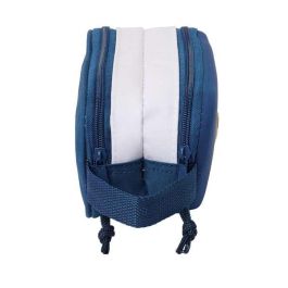 Bolso Escolar Portatodo Safta Doble 3D Mochilas 3D Real Madrid 80x210x60 mm Bolso Escolar Portatodo Safta Doble 3D Mochilas 3D Real Madrid 80x210x60 mm