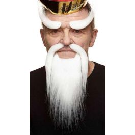 My Other Me Barba, Bigote y Cejas Blancas Adulto Talla Única Precio: 12.50000059. SKU: S2419383