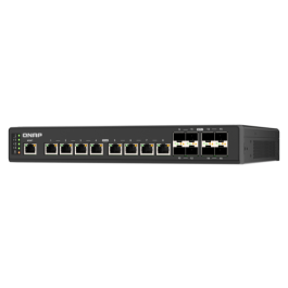 QNAP QSW-IM3216-8S8T Switch Gestionado 10G Ethernet 16 Puertos (8xRJ-45, 8xSFP+) Negro QNAP QSW-IM3216-8S8T Switch Gestionado 10G Ethernet 16 Puertos (8xRJ-45, 8xSFP+) Negro