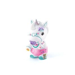 Canal Toys OFG 287 - Figuras de la Familia Unicornio, Mamá Luminosa y Dos Bebés para Decorar