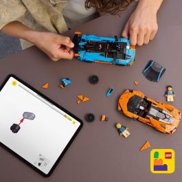 LEGO 77238 Lamborghini Revuelto y Huracán STO – Pack Doble de Coches de Juguete de Carreras para Construir