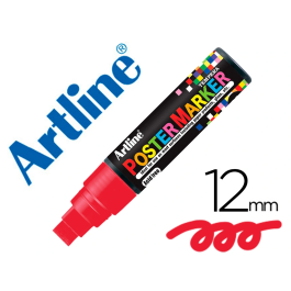 Artline EPP-12 Rotulador Poster Marker Punta Redonda 12 mm Color Rojo Precio: 6.50000021. SKU: B16BDW6AAY