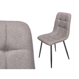 Giftdecor Silla Ancha Loneta Gris 53x86x44 cm para Salón o Comedor con Patas de Metal y Asiento Acolchado de 30 mm (Set de 4) Giftdecor Silla Ancha Loneta Gris 53x86x44 cm para Salón o Comedor con Patas de Metal y Asiento Acolchado de 30 mm (Set de 4) Precio: 155.91818. SKU: B12GM32YEW