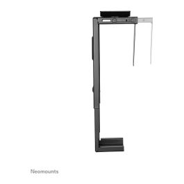 Neomounts NM-CPU100BLACK Soporte CPU/PC Bajo Mesa, Max 10 kg, 360° Giratorio, H:30-53 cm, W:9-20 cm, Universal, Negro