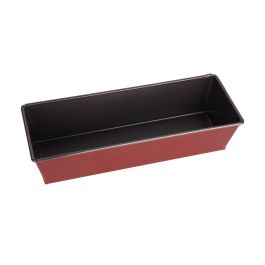Quttin Molde Rectangular Cherry, 31 cm x 11 cm x 7 cm (30.5x11.5x0.5 cm) para Cocina y Repostería (12 Unidades)