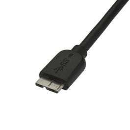 Cable USB a Micro USB Startech USB3AUB2MS Negro