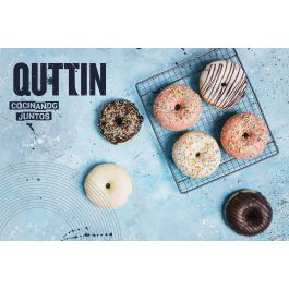 Molde para horno de rosquillas 12 unidades 4.5 cm Quttin (12 Unidades) Molde para horno de rosquillas 12 unidades 4.5 cm Quttin (12 Unidades)