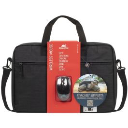 RIVACASE 8038 - Riva NB Tasche Regent Wireless Mouse 15,6" negro