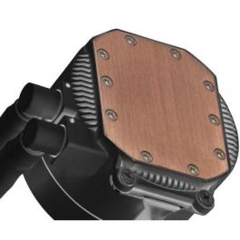 Mars Gaming Refrigeración Líquida ML-LCD360 Negro, AIO ARGB con Pantalla LCD, 3 Ventiladores 120mm FDB, TDP 600W, Radiador 360mm, Compatible Intel y AMD