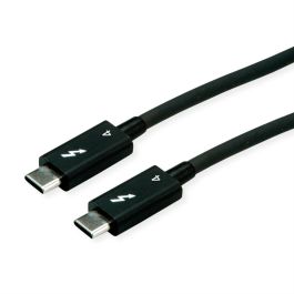 ROLINE 11.02.9044 Cable Thunderbolt 4 USB-C a USB-C 0.8m 40Gbps Negro Precio: 74.8748. SKU: B1KL8C3K56