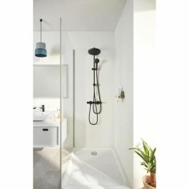 Grohe 266802431 Columna de ducha con desviador manual - Ahorro de agua - Negro mate