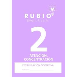Cuaderno Rubio A4 Estimulacion Cognitiva Atencion Nº 2 5 unidades Precio: 12.50000024. SKU: B1BPS7R9G6