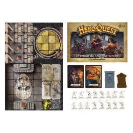 Heroquest, Extensión El regreso del Sucero Lord, de 14 años, requerido el sistema de juego de heroquet - Avalon Hill Heroquest, Extensión El regreso del Sucero Lord, de 14 años, requerido el sistema de juego de heroquet - Avalon Hill