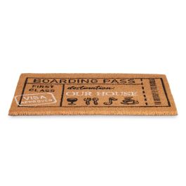 Felpudo Boarding Pass Giftdecor 60x40 cm - Fibra de coco y PVC, colores Natural, Negro, Blanco (12 Unidades) Felpudo Boarding Pass Giftdecor 60x40 cm - Fibra de coco y PVC, colores Natural, Negro, Blanco (12 Unidades)