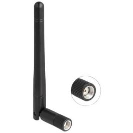 DeLOCK 90150 Antena WLAN 802.11 ac/ax/a/b/g/n RP-SMA 2 dBi omnidireccional Negra Precio: 25.9182. SKU: B1JKV62FMT