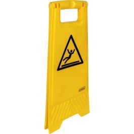 PROBBAX - FS-1011-YEL - Señal de suelo "SUELO MOJADO" - 28 x 4 x 60 cm - Amarillo