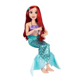 Jakks Pacific Muñeca Princesa Ariel Disney 80 cm con Peine Dinglehopper de PVC para 3+ años Jakks Pacific Muñeca Princesa Ariel Disney 80 cm con Peine Dinglehopper de PVC para 3+ años