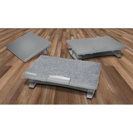 Kensington Reposapiés SmartFit Solemate Pro Ergonómico K50409EU, ajuste de altura y ángulo, mejora postura, gris