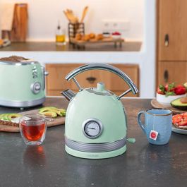Hervidor Cecotec Thermosense 420 Vintage Light Green 1,8 L 2200 W Acero Inoxidable