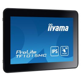 Iiyama TF1015MC-B3 Monitor táctil IPS 25.7cm (10.1") 1280x800 16:10 75Hz 500 nits HDMI+DP+USB Ethernet IP65 Negro
