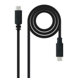 Nanocable 10.01.2301-L150 Cable USB 2.0 Tipo-C Macho-Macho, 1.5m Negro, Carga 3A, 480Mbps, Compatible Thunderbolt 3 Nanocable 10.01.2301-L150 Cable USB 2.0 Tipo-C Macho-Macho, 1.5m Negro, Carga 3A, 480Mbps, Compatible Thunderbolt 3