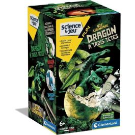 Clementoni CLE8005125527328 Sciences and Play: Huevo Legendario de Dragón de Tres Cabezas