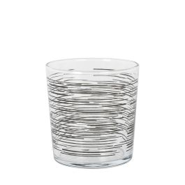 LAV Set de 4 Vasos Pinta Ischia, 340 cc (345 ml) c/u, Cristalería de 9x9x12 cm (6 Cajas)