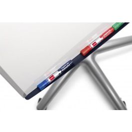 Nobo Pizarra Caballete Magnética Móvil 1902386 Altura Ajustable 175-200 cm Superficie 1000x700mm