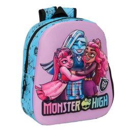 Safta Mochila 3D Monster High 27x33x10cm