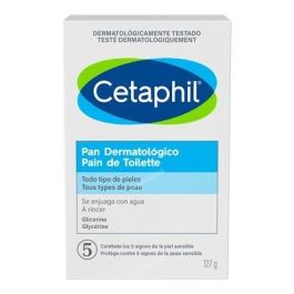 Cetaphil Pan Dermatológico Limpiador Facial para Piel Seca y Sensible. Hidratante, pH Neutro, No Obstruye Poros. 127g Precio: 6.9900006. SKU: B1AMBKP6JX