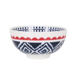 La Mediterranea Bol de Aperitivo Japonés, Set de 6 Unidades Surtidas con Decoración Variada, 11 cm x 5.8 cm (36 Unidades)
