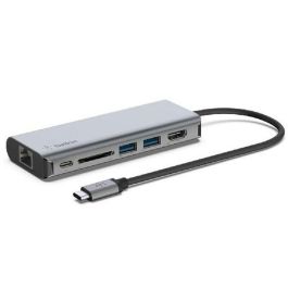 Hub USB Belkin AVC008BTSGY Plateado