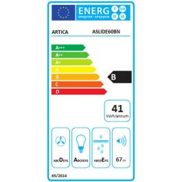 Campana Convencional Artica ASLIDE60BN Negro
