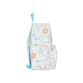 Mochila Escolar Safta Zoo Beige 22 x 27 x 10 cm