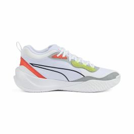 Zapatillas de Baloncesto para Adultos Puma Playmaker Pro Blanco Zapatillas de Baloncesto para Adultos Puma Playmaker Pro Blanco