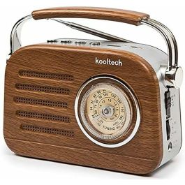 Radio Portátil Bluetooth Kooltech Retro AM/FM Precio: 32.49999984. SKU: B1JLMVXAMN