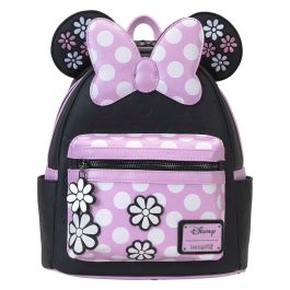 Loungefly Mochila Mini Floral Rock the Dots Minnie Disney Piel Vegana 22x11x26cm con Bolsillos Laterales Precio: 68.88999964. SKU: B17CJDZ8DP