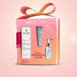 Rilastil Estuche Aqua Intense 72H Ritual Hidratación y Glow con Gel Crema Facial 40 ml, Limpiador Facial 15 ml y Gel Sérum Facial 15 ml 3 pz