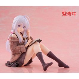 TAITO Figura Elaina Casual Clothes Desktop Cute de Wandering Witch The Journey of Elaina 13cm