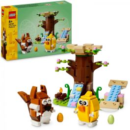 LEGO 40709 Parque Primaveral de Animales - Juego de Construcción, 172 Piezas, para Niños de 8+ Años