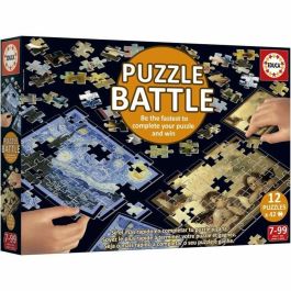 Educa EDU1748018709336 Puzzle Battle Art - 12 Puzzles de 42 Piezas para Niños a partir de 7 Años