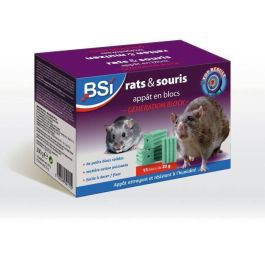 Antiratas y ratones 300g - BSI - Efectividad radical - Generation Block - 15 bloques de 20g - Apto para zonas muy húmedas Precio: 26.49999946. SKU: B1E8HDJYJL