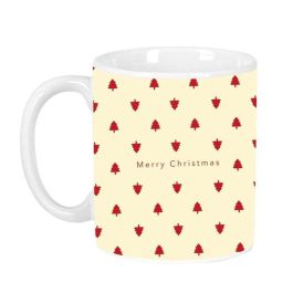 Safta Taza grande arbolitos Merry Xmas 8x9,5x8cm