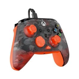 TURTLE BEACH TUR0840454400038 Gamepad Rematch Core RGB con Cable - Xbox Series X|S, Xbox One y PC - Camuflaje Negro/Naranja